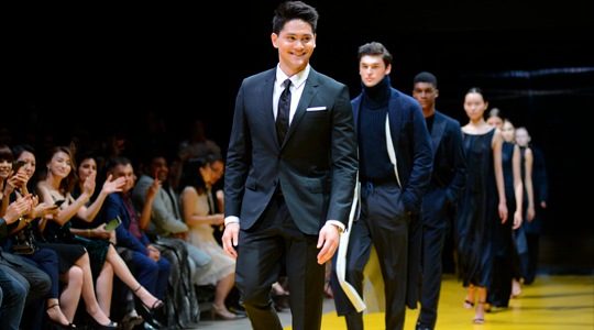 Joseph Schooling at Marina Bay Sands